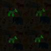 Sensory Little Jungle Glow in the Dark Quilt Cover Set Single - Image 3