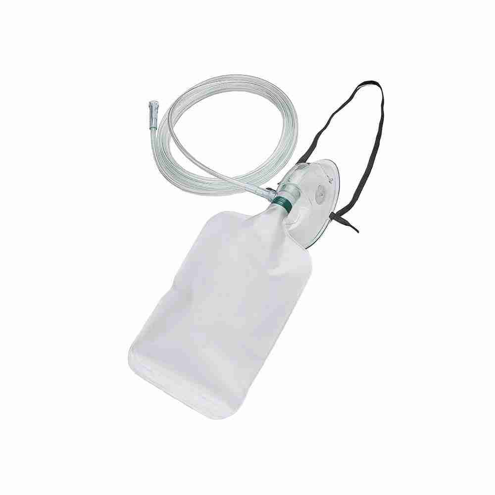 Oxygen Mask With Tubing & Reservoir