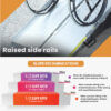 152cm Portable Folding Aluminium Access Ramp, 272kg Rated - Image 6