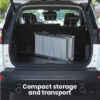 152cm Portable Folding Aluminium Access Ramp, 272kg Rated - Image 5