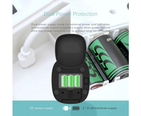 Smart Pet Feeder with Camera - Black - Image 9