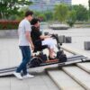 Heavy Duty Access Ramp Folding Walk Ramp with Super-Grip Non-Slip Coating With 400 kg weight capacity