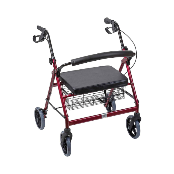 Extra-Wide Bariatric Mobility Rollator Walker