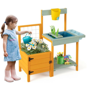 Kids Outdoor Potting Bench