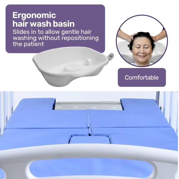 Hospital Bed: Fully Adjustable Electric Single Bed (mattress included) 7 functions - Image 3