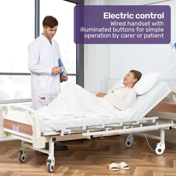 Hospital Bed: Fully Adjustable Electric Single Bed (mattress included) 7 functions - Image 12