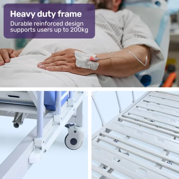 Hospital Bed: Fully Adjustable Electric Single Bed (mattress included) 7 functions - Image 11