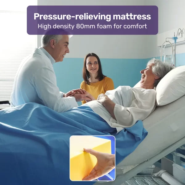 Hospital Bed: Fully Adjustable Electric Single Bed (mattress included) 7 functions - Image 9