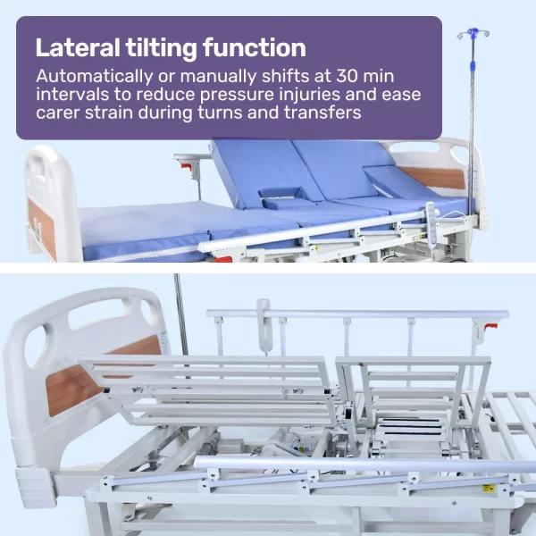 Hospital Bed: Fully Adjustable Electric Single Bed (mattress included) 7 functions - Image 8