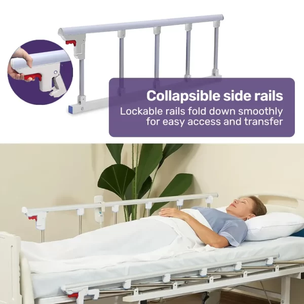 Hospital Bed: Fully Adjustable Electric Single Bed (mattress included) 7 functions - Image 6