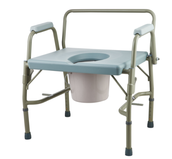 Bariatric Drop Arm Commode