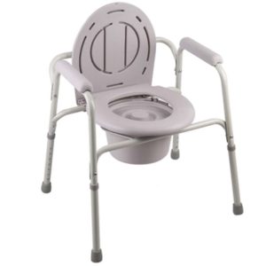Commode Chair – Aluminium
