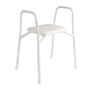 Shower Stool – Extra Wide Padded Seat