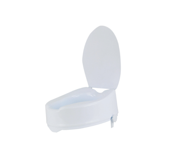 6” Raised Toilet Seat W/Lid