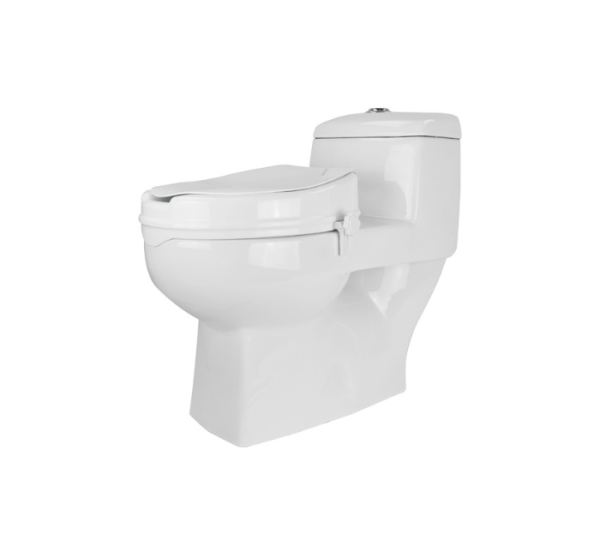 2” Raised Toilet Seat W/Lid - Image 3