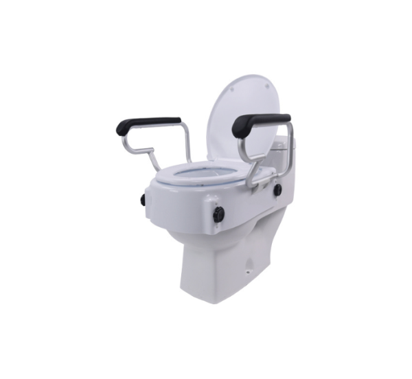 Raised Toilet Seat 3n1 W/Lid - Image 2