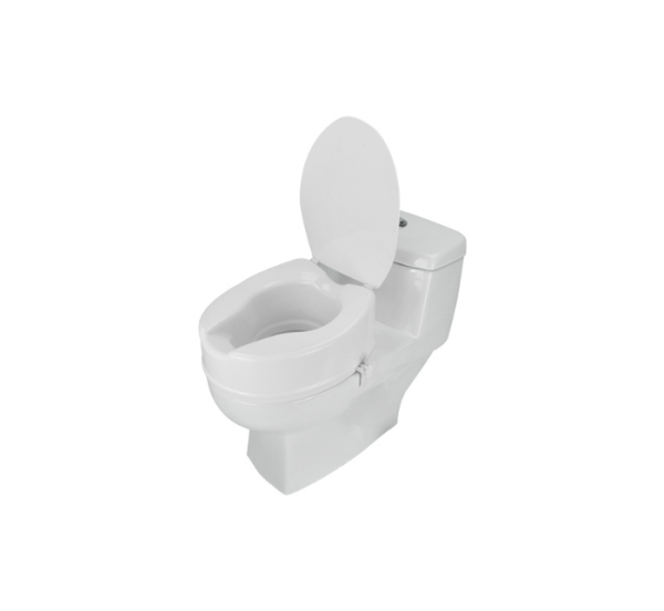 6” Raised Toilet Seat W/Lid - Image 4