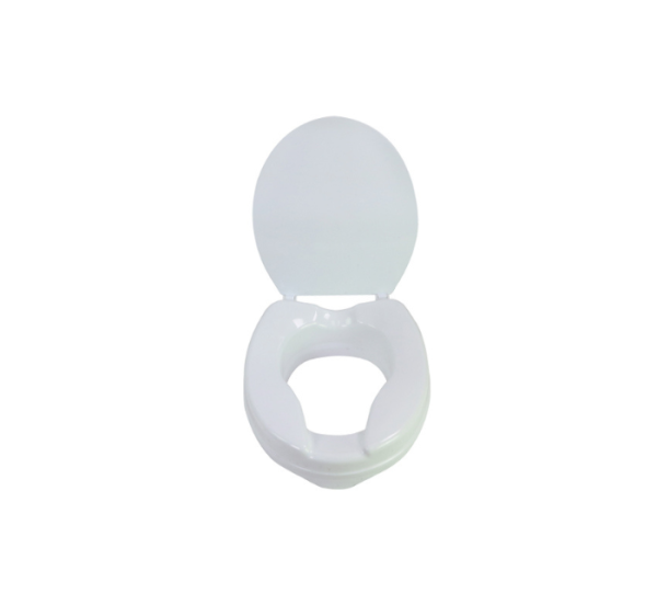 2” Raised Toilet Seat W/Lid - Image 5
