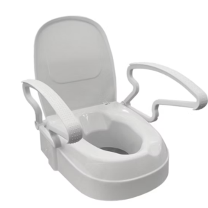 Raised Toilet Seat 3n1 W/Lid
